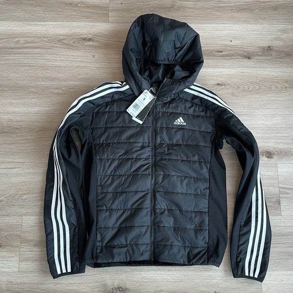 adidas
Essentials 3-Stripes Insulated Hooded Hybrid Jacket - Picture 7 of 12